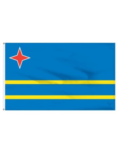 Aruba 2' x 3' Indoor Polyester Flag