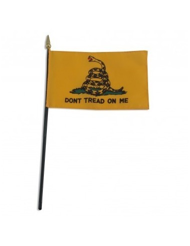 Gadsden "Don't Tread on Me" 4" x 6" Miniature Flags