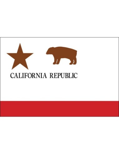 California Republic 3' x 5' Outdoor Nylon Flag