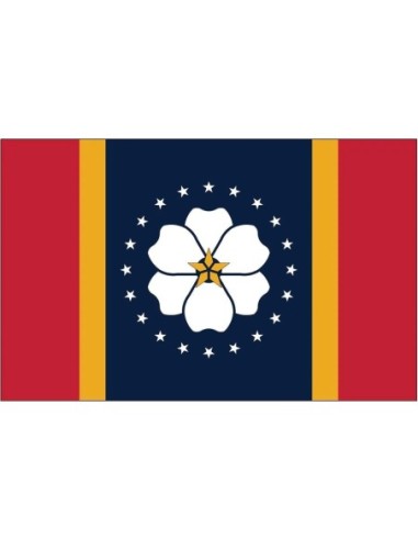 Mississippi  2' x 3' Outdoor Nylon Flag (New)