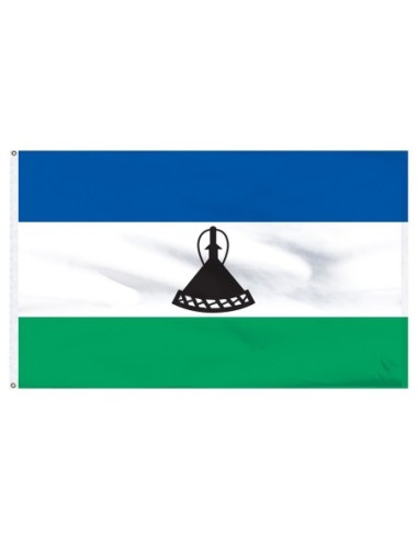 Lesotho 2' x 3' Indoor Polyester Flag