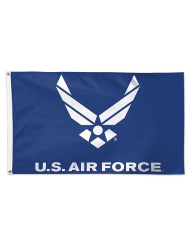 US Air Force Wings 3' x 5' Nylon Flag Blue/White