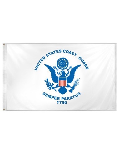 US Coast Guard 2' x 3' Nylon Flag