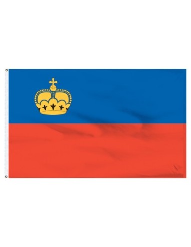Liechtenstein 2' x 3' Indoor Polyester Flag