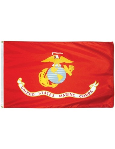 US Marine Corps 4' x 6' Nylon Flag