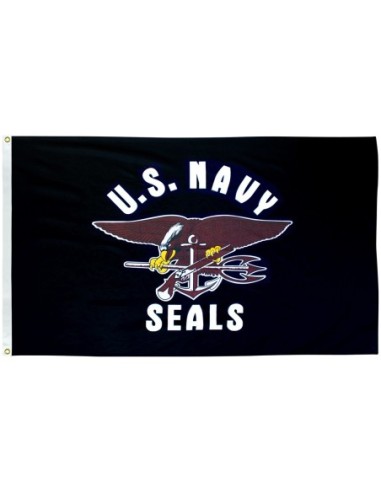 3' x 5' U.S. Navy Seals Flag
