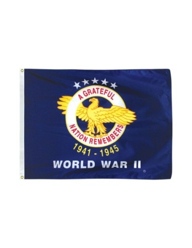 3' x 4' Commermorative World War 2 Flag