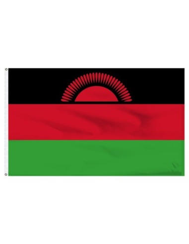 Malawi 2' x 3' Indoor Polyester Flag