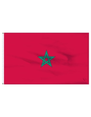 Morocco 2' x 3' Indoor Polyester Flag