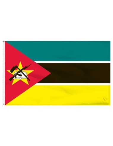 Mozambique 2' x 3' Indoor Polyester Flag