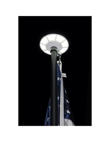 Solar Flag Pole 120 Led Light