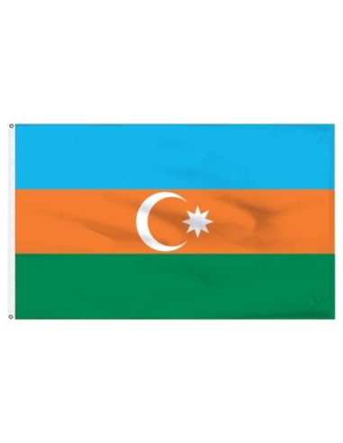 Azerbaijan 2' x 3' Indoor Polyester Flag