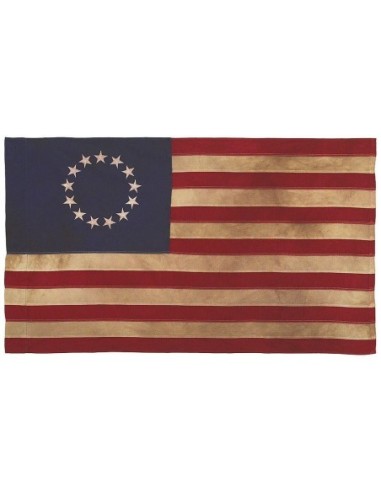 Heritage 13 Star Sleeved 2 1/2' x 4' US Flag