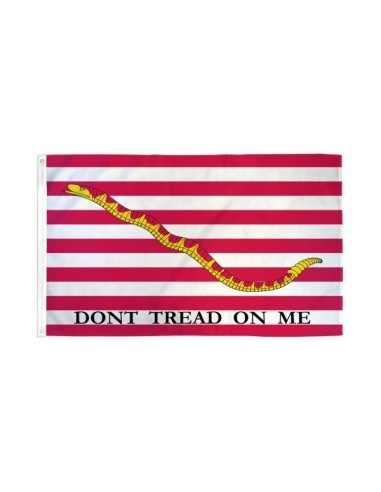 Navy Dont Tread On Me 2' 8 9/16" x 1' 10 13/6" (Size 8)
