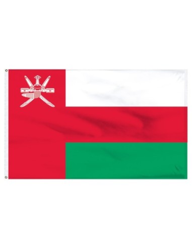 Oman 2' x 3' Indoor Polyester Flag