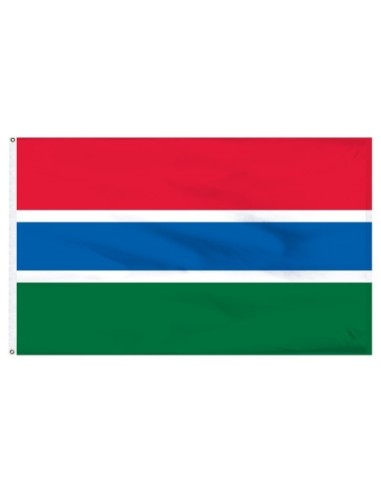 Gambia 3' x 5' Outdoor Nylon Flag