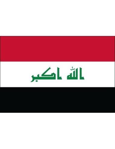 Iraq 3' x 5' Outdoor Nylon Flag