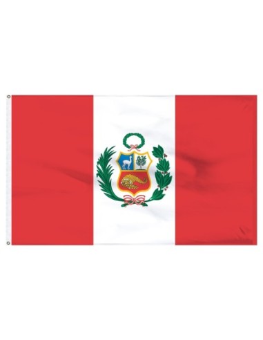 Peru 2' x 3' Indoor Polyester Flag