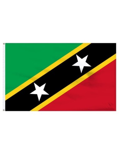 St. Kitts-Nevis 3' x 5' Outdoor Nylon Flag