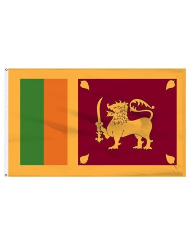 Sri Lanka 2' x 3' Indoor Polyester Flag