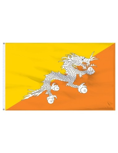 Bhutan 2' x 3' Outdoor Nylon Flag