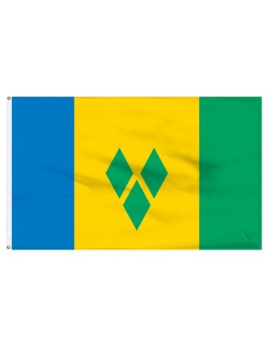 St. Vincent & Grenadines 2' x 3' Indoor Polyester Flag