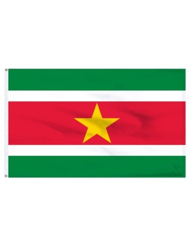 Suriname 2' x 3' Indoor Polyester Flag