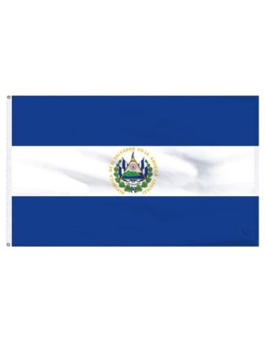 El Salvador 2' x 3' Outdoor Nylon Flag