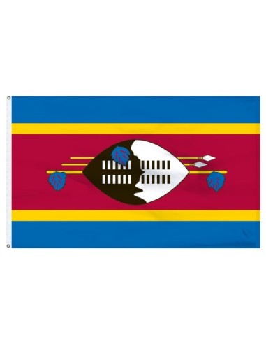 Swaziland 2' x 3' Indoor Polyester Flag