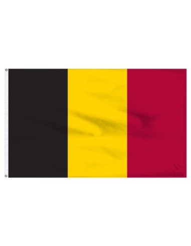 Belgium 2' x 3' Indoor Polyester Flag