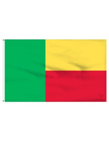 Benin 2' x 3' Indoor Polyester Flag