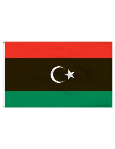 Libya  4' x 6' Outdoor Nylon Flag
