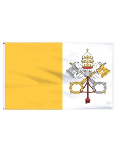 Vatican (Papal) 2' x 3' Indoor Polyester Flag