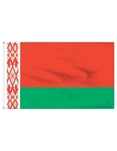 Belarus 5' x 8' Outdoor Nylon Flag