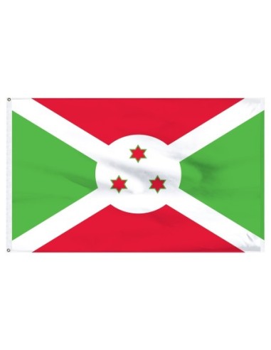 Burundi 5' x 8' Outdoor Nylon Flag