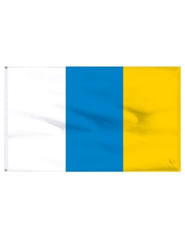 Canary Islands 5' x 8' Outdoor Nylon Flag