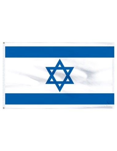Israel 5' x 8' Outdoor Nylon Flag