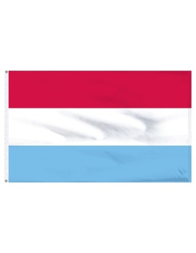 Luxembourg 5' x 8' Outdoor Nylon Flag
