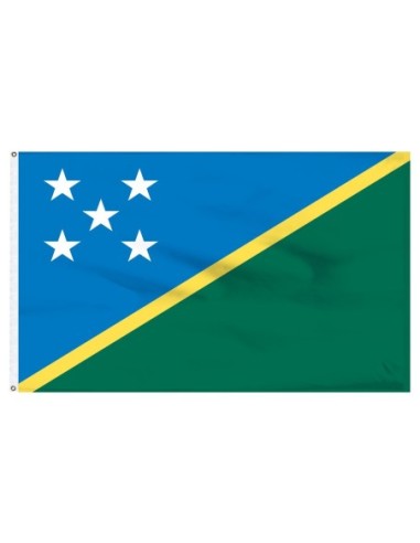 Solomon Islands 5' x 8' Outdoor Nylon Flag