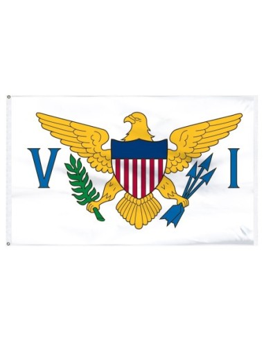 US Virgin Islands - U.S. 5' x 8' Outdoor Nylon Flag