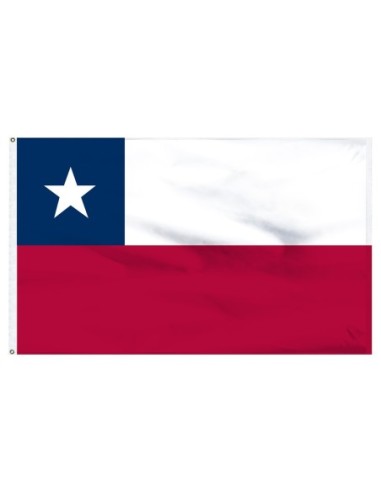 Chile 3' x 5' Indoor Polyester Flag