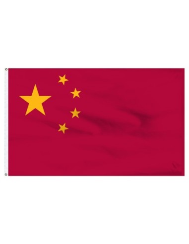 China 3' x 5' Indoor Polyester Flag