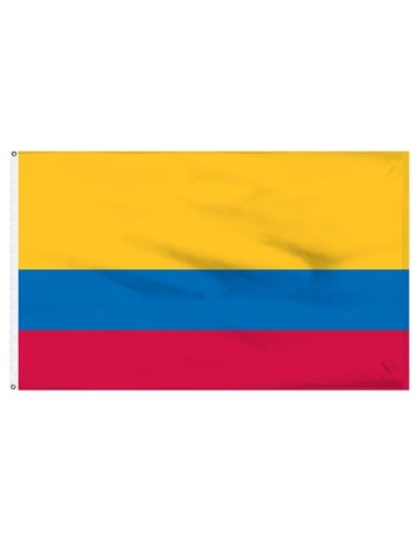 Colombia 3' x 5' Indoor Polyester Flag