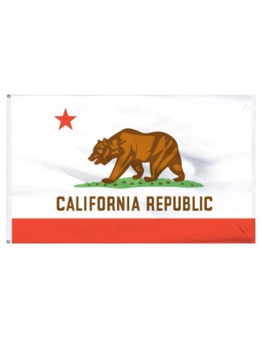 California  2' x 3' Outdoor Nylon Flag
