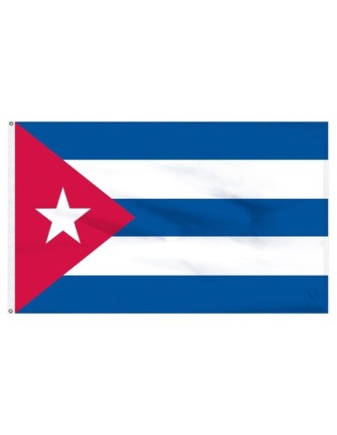 Cuba 3' x 5' Indoor Polyester Flag