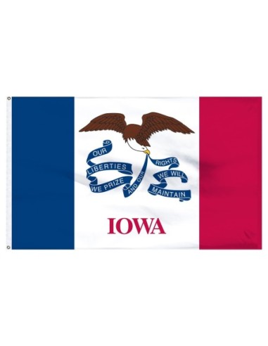 Iowa  2' x 3' Outdoor Nylon Flag