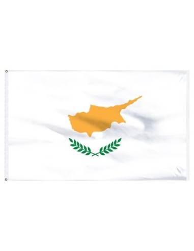Cyprus 3' x 5' Indoor Polyester Flag