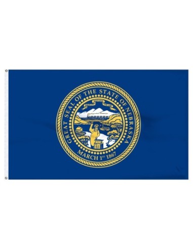 Nebraska  2' x 3' Outdoor Nylon Flag