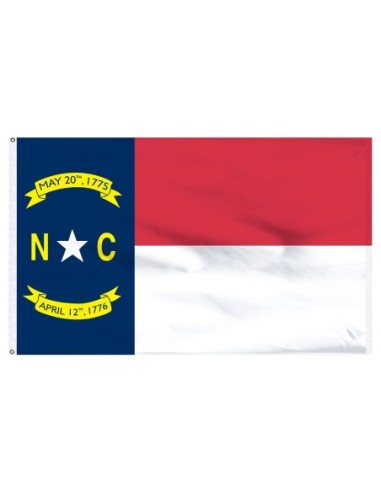 North Carolina  2' x 3' Outdoor Nylon Flag
