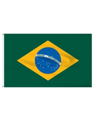 Brazil 2' x 3' Indoor Polyester Flag